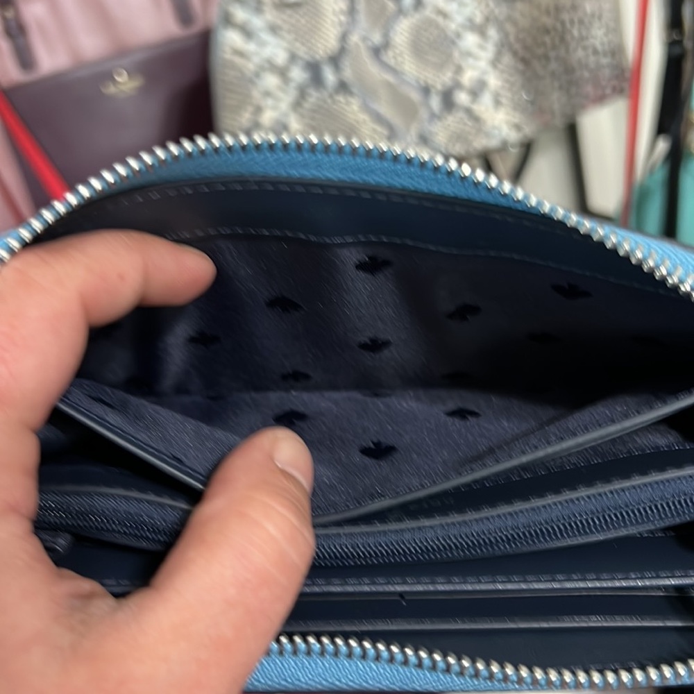 SOLD Kate Spade Staci Colorblock Zippy Wallet - Picture 7 of 7